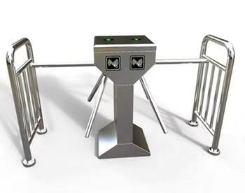 China Tripod Automatic Systems Turnstiles Sunscreen Polishing Esd Turnstile System for sale