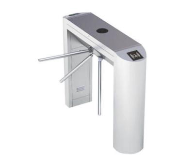 China Vertical Tripod Turnstile Security Systems 304 Stainless Steel For Indoor / Outdoor for sale