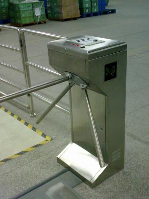 China ESD Speed Gate Turnstile  Simple Economic With Tester / Different Reader for sale