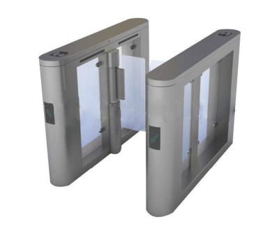 China Indoor 304SS Speed Gate Turnstile Flap Barrier Gate For Government Offices for sale