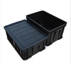 China Safe Component Esd Plastic Bins Durable Stackable Anti Static Container for sale