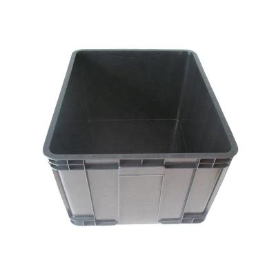 China Electronic Black ESD Safe Containers , Heatproof ESD Safe Plastic Boxes for sale