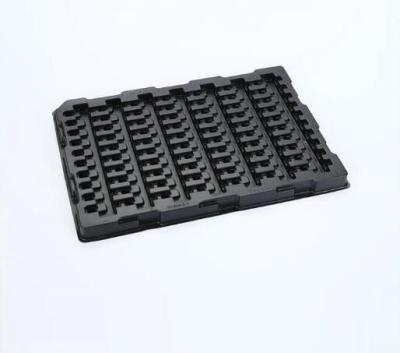 China PET PP PS Plastic Blister Packaging Electronic Chip Tray Anti Corrosion for sale