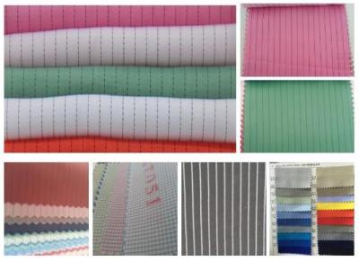 China Anti Static ESD Fabric Twill 98 Polyester 2% Conductive Fiber For Work Wear for sale