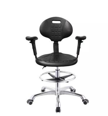 China Antistatic PU Foam 430*400mm Seat ESD Office Chair for sale