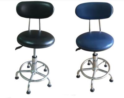 China Cleanroom ESD anti static chair Staff Work PU Stool for Laboratory for sale