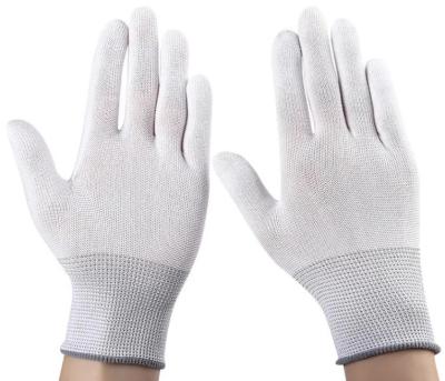 China Nylon Yarn Gloves Breathable  Wear-resistant  Non-slip   Protective for sale