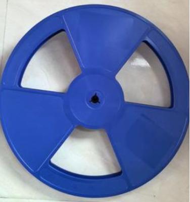 China Custom Size Empty Plastic Reel Injection Molding Plastic Cable Wire Reel Carrier Tape Spool Dowel Plastic Reels for sale