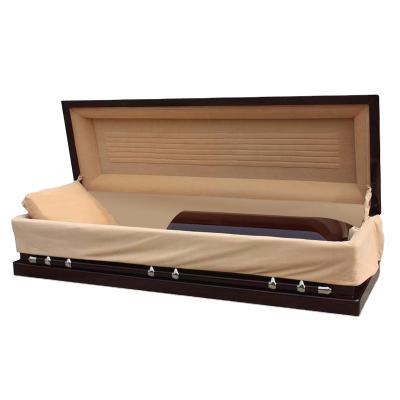 China American Style TD--Moderate Price Funeral Wooden Caskets A45 Coffin Online High Quality Best Choice for sale