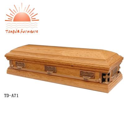 China American Style TD--A71 Funeral Equipment A71 Corrugated Casket Wood Casket Liner for sale