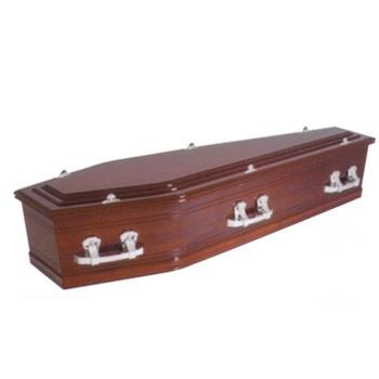 China TD-EF02 European Style Wholesale French Style Wooden Caskets For Funeral Use With Matte Finish High Quality Factory Price for sale