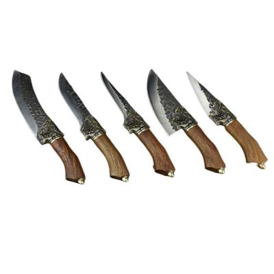 China 2023 viable combination of 10 inch kitchen knife cutting knife set of 5 pieces for sale