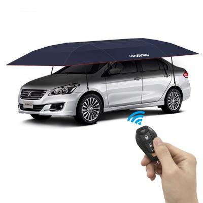 China Lanmodo 1st Generation Portable And Foldable Patent Holder Car Cover Sun Protection Auto Car Roof Cover for sale