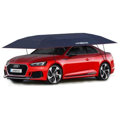 China Automatic& Notebook& Lanmodo pro foldable four-season automatic car protection portable folding garage for sale