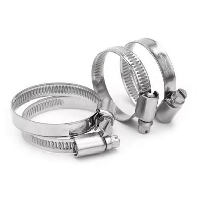 China Olt-endurance;torque balance;large adjustment range Flash Sale Stainless Steel Hose Clamps for Exhaust Hose, Ventilation Hose, Band Width 9 mm for sale