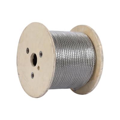 China Construction 7x19 3.5mm 304 stainless wire rope for sale