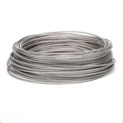 China Steel Wire Rope 7x7 1.5mm ss316 wire rope for sale