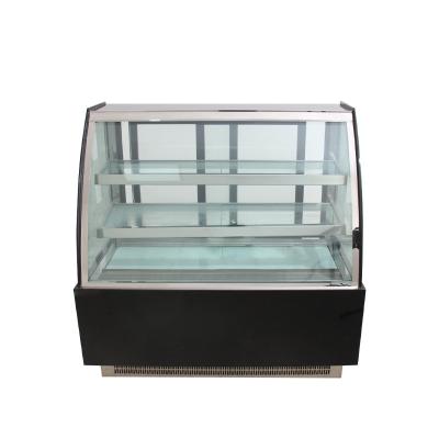 China Single-temperature specializing in the production of supermarket cake shop refriger display cake cabinet for sale