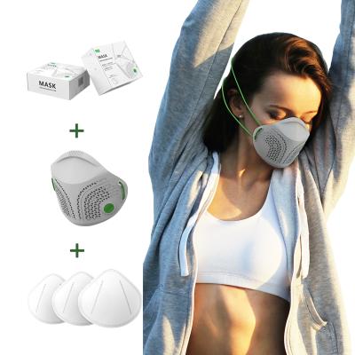 China Outdoor Sports Respirator Mask Breathable Skin Friendly Premium Face Mask for sale