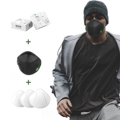 China Sport/Protection/Eco-friendly/Reusable/Customize Sports Face Shield Premium Individual Popular Filter Wrap Plastic Mask for sale