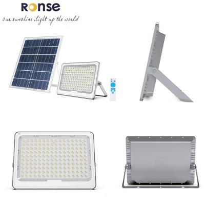 China Amazon Energy Saving and Fast Product Rechargable RONSE Flood Light Outdoor Lights Garden100w 200w 300w 400w 500w Led Solar Light Solar Power System for sale