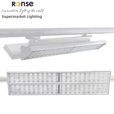 China Modern RONSE Stores Shops Project Downlight Gimbal Ceiling Track Spot Led 50w 75w Supermarket Lighting for sale