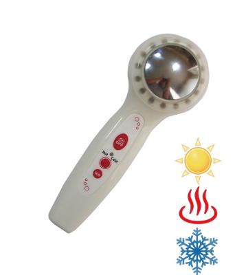 China Handheld 3-in-1 Body Cold/Hot Hammer Portable Treatment|For Skin Care Massage Body Facial|Red And Blue Light Beauty Device|Big Burning for sale