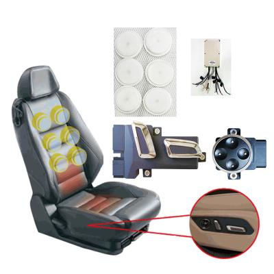 China luxury & Comfortable car seat parts ventilate cool auto control modification engine heat switch massager part air massage car lumbar parts for sale