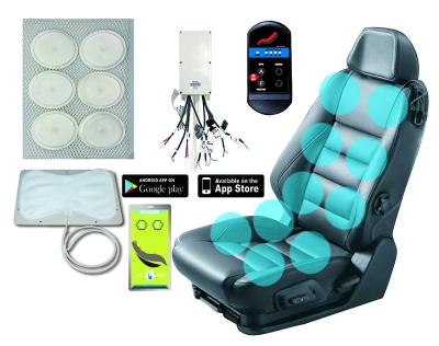 China Car/Vehicle Seat AKEE Seat parts_6 pcs inflatable air pressure massage/sofa/lumbar support dual control(controller/Android/IOS) for vehicle/sofa for sale