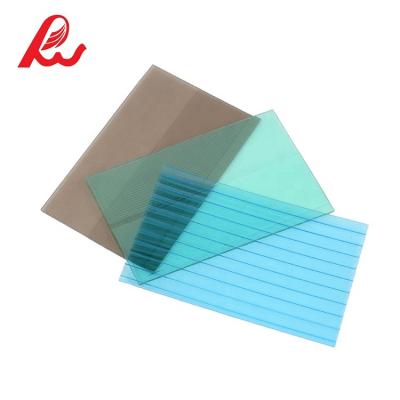 China 2020 Modern Stripe Clear Transparent Solid PC Sheet Polycarbonate Sheet Price for sale