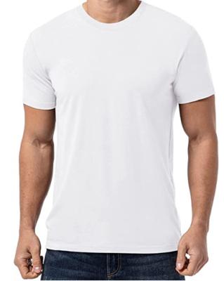 China custom plain mens cotton bamboor Anti-wrinkle T-shirts logo T-shirts for sale