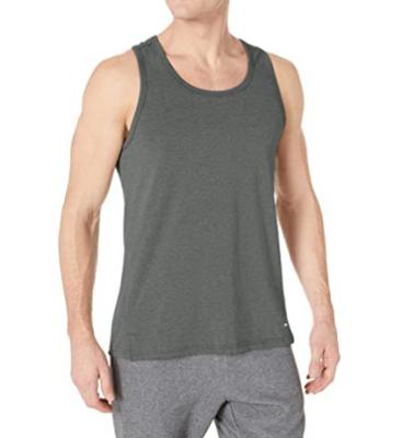 China Anti-Wrinkle Tank Top Mens Workout Slim Fit Men Gym Tank Top for sale