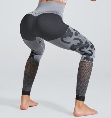 China Breathable Women Workout Fitness Gym Wear Clothes High V Waisted Yoga Pants Gaiters for sale