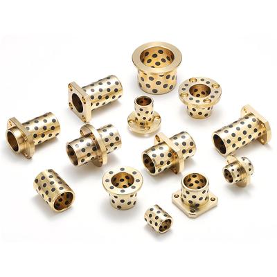 China Hotels China Supply Threaded Bush Brass Copper Ball Ring Thumb ID Oilite Bronze Bushing for sale