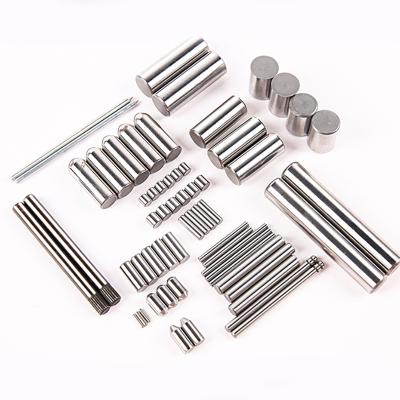 China ZINC Finger Pin Hole Screw Internal Thread Knurled Stainless Steel Stalen Solid Studs for sale