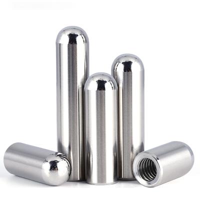 China ZINC Mold Locating Dowels Stainless Steel Finger Round Pin Astm A193 Round Head Bolt Stud for sale