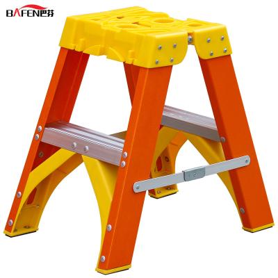 China Industrial Folding Ladders EN131 Fiberglass Step Ladder for sale