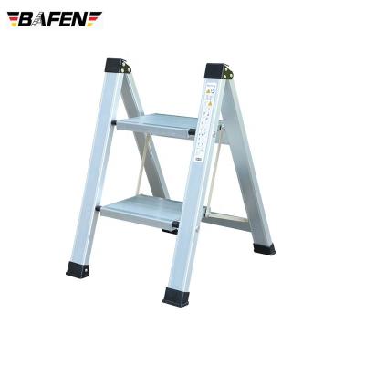 China Wide Folding Ladders Aluminum Alloy Household Step Ladder For Living Room/Bathroom /Cloakroom/Kitchen/Home Repair Use for sale