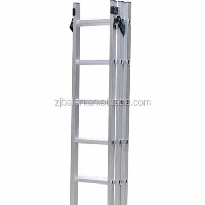 China Folding Ladders 4.26m Folding Ladders 3X6 Sections 3X6 Combination Aluminum Extension Ladder for sale