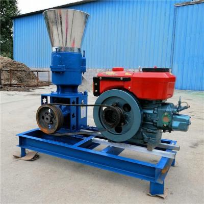 China Poultry Farm poultry feed pellet mill granulator chicken feed pellet machine Diesel engine Gasoline engine for sale