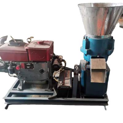 China Model150 Poultry Farm Feed Pellet Mill Granulator Chicken Feed Pellet Machine Diesel Engine Gasoline Engine Household Granulator for sale