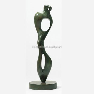 China Modern Bronze Bronze Sculpture Statue Abstract In Europe Shape Interior Decor for sale