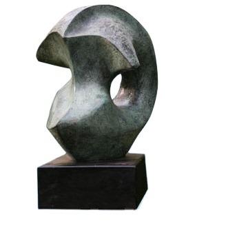 China Europe Handwork Antique Bronze Abstract Sculpture Outdoor Sculpture Decoration for sale