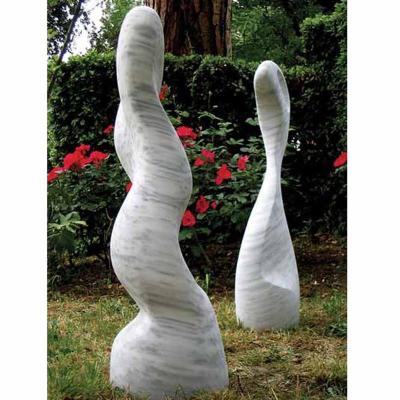 China Modern Outdoor Garden Decoration Hand Carved Chinese Stone Sculpture Decor Statues for sale