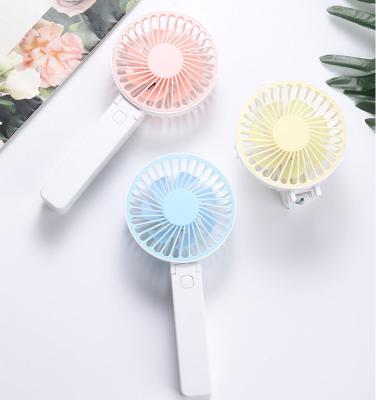 China 3-Step Fit Mini Air Cooler Fans USB Rechargeable Folding Fan For Home Office Car for sale