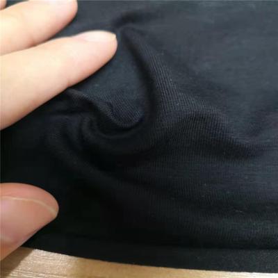 China 290gsm Anti-Bacteria Spandex Tank Top Bamboo Fabric For Autumn Long Stretch Women And Men Long Sleeve Gaiters T-shirt for sale