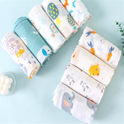 China Wholesales 100%Cotton Anti-Static Muslin Digital Printing Fabric For Baby Wraps And Baby Wrap Covering for sale