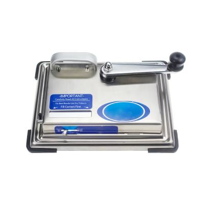 China New Arrival Diameter Metal Material Silver Color Eco-friendly Manual Cigarette Rolling Machine for sale