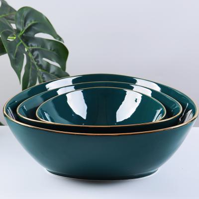 China Quality Assurance Porcelain Sustainable Ceramic Serving Bowl Personalized Small Soup Bowl for sale