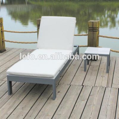 China Outdoor Sun Sofa Pool Beach Daybed Furniture Piscina Rattan Sun Sofa for sale